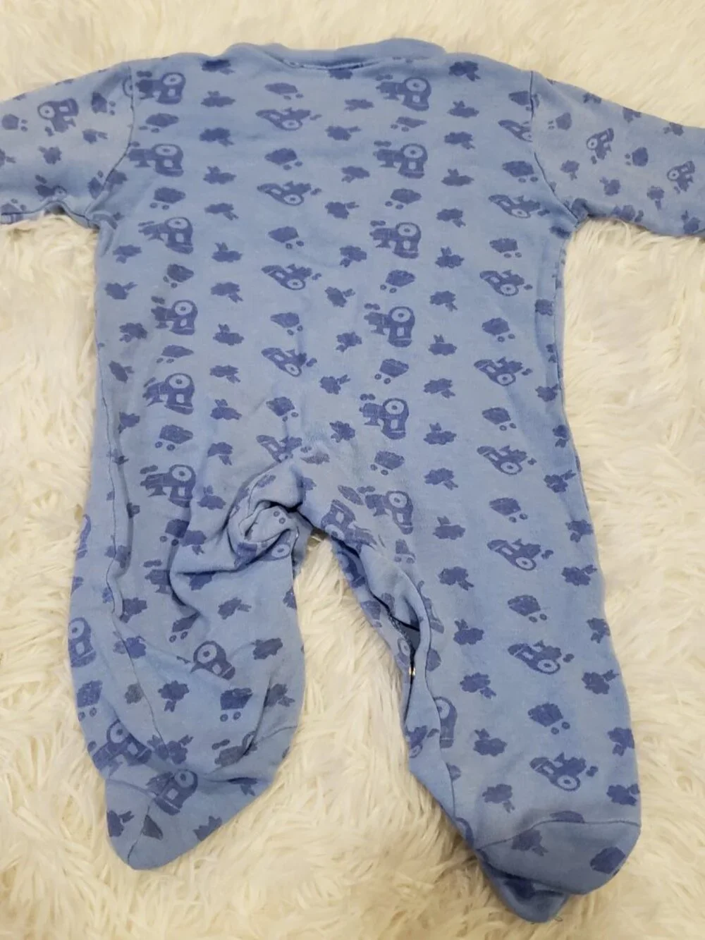 Carter's Train Conductor Footie Pajamas